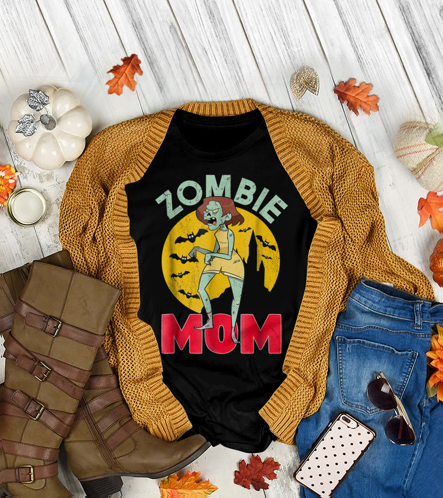 ZOMBIE MOM Halloween T-Shirt
