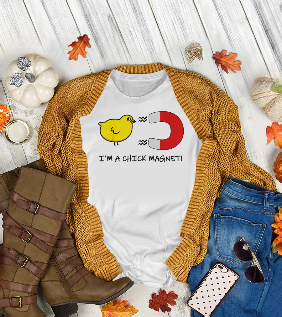 I'm A Chick Magnet Halloween Costume October Magnet and Chick T-Shirt