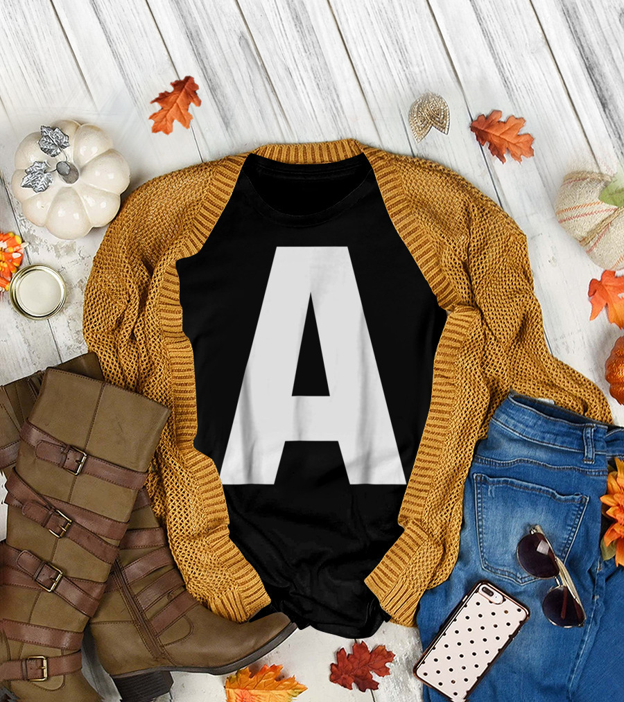 Letter A Chipmunk T-Shirt