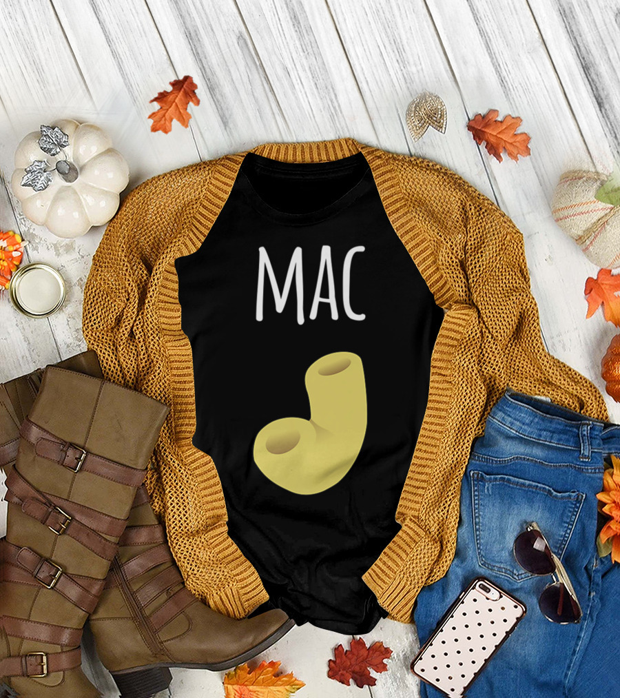 Mac And Cheese Family Halloween Macaroni Noodle T-Shirt