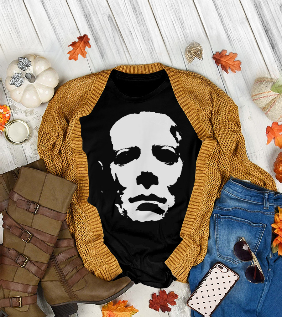 Mask Killer Iconic Horror Movie Lover Classic T-Shirt