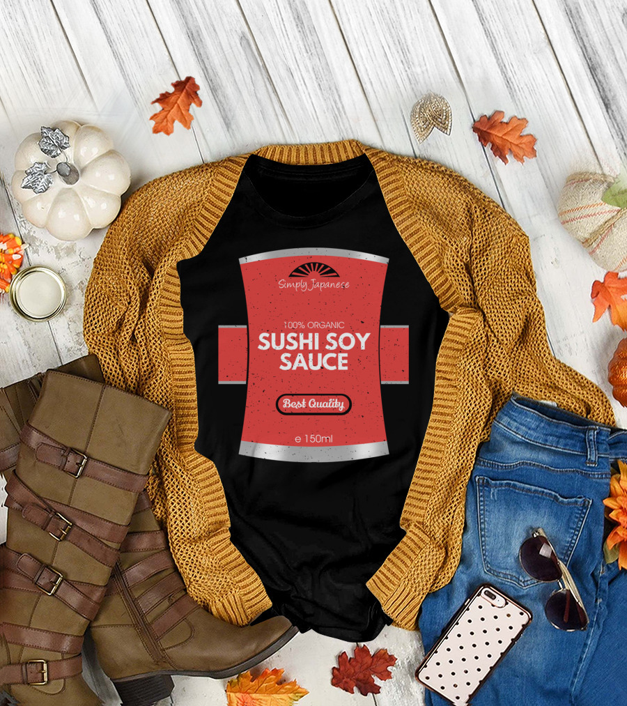 Simply Japanese 100% Organic Sushi Soy Sauce Best Quality 150ml T-Shirt