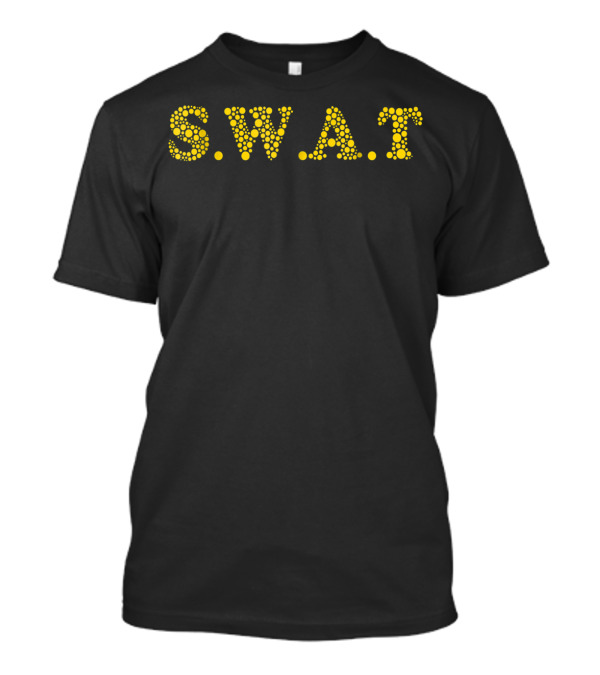 S.W.A.T Dotted Yellow Police Officer T-Shirt