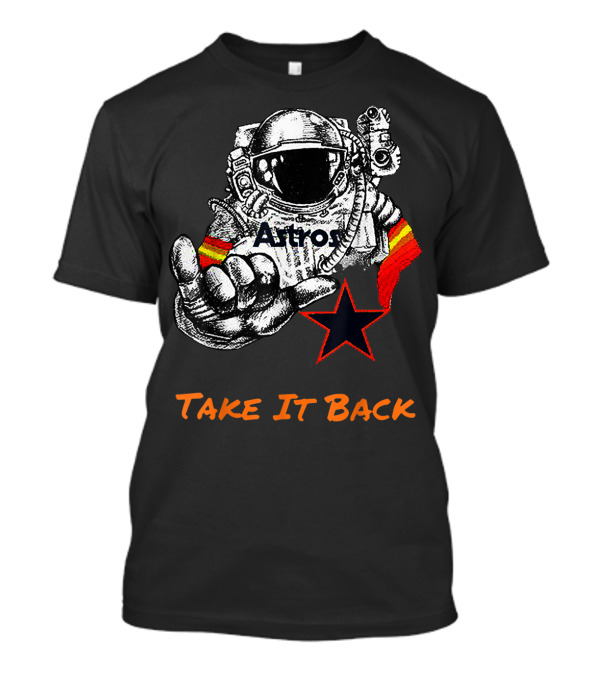 Astros Take It Back Astronaut Star T-Shirt