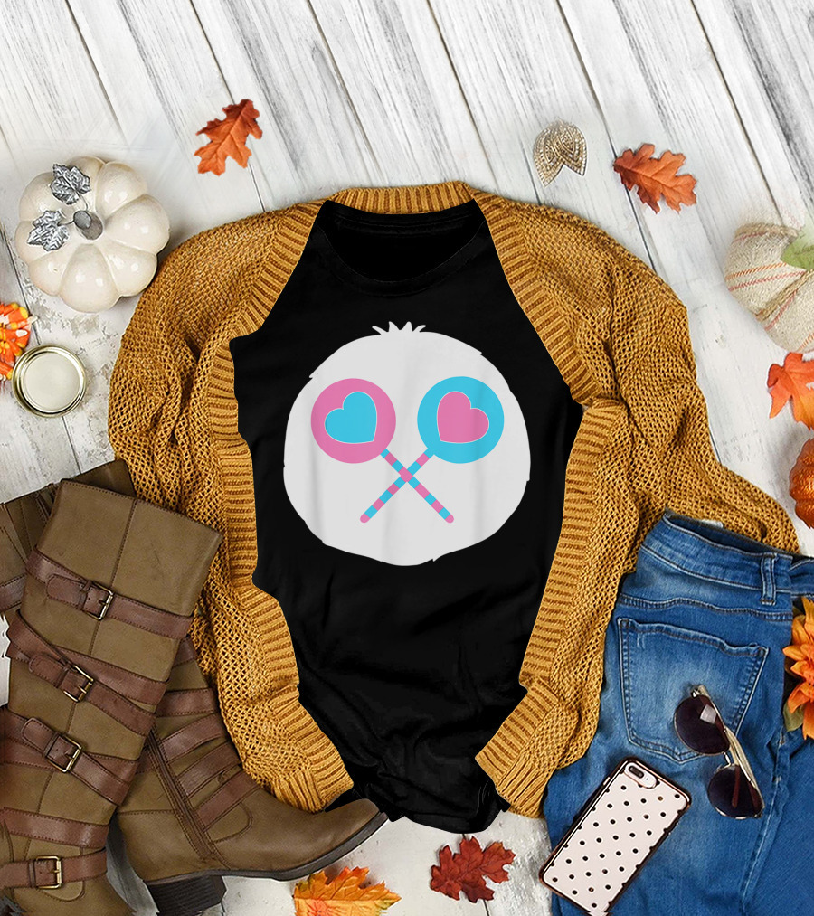 Bear Costume Funny Share For Bear Lollipop Heart T-Shirt