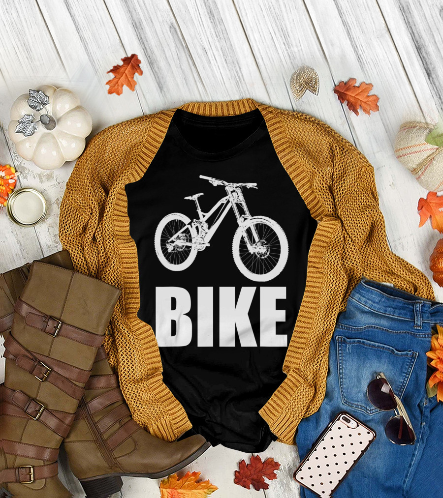 Bike Mountain Bike Bicycle Biking T-Shirt