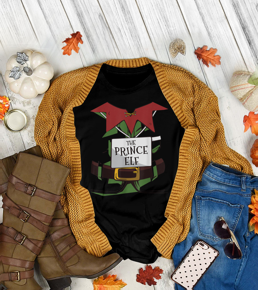 The Prince Elf Family Matching Costume T-Shirt