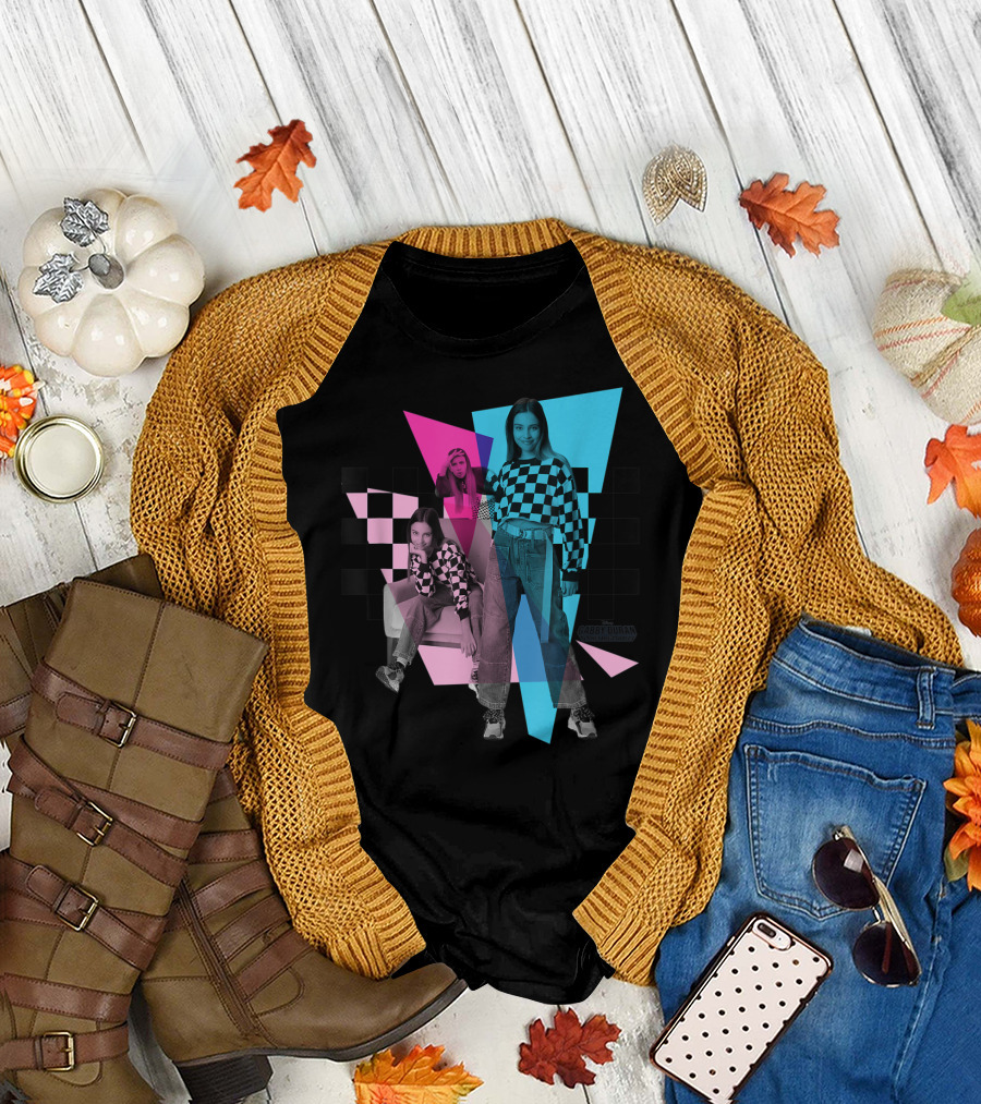 Disney Channel Gabby Duran The Unsittables Checkered T-Shirt