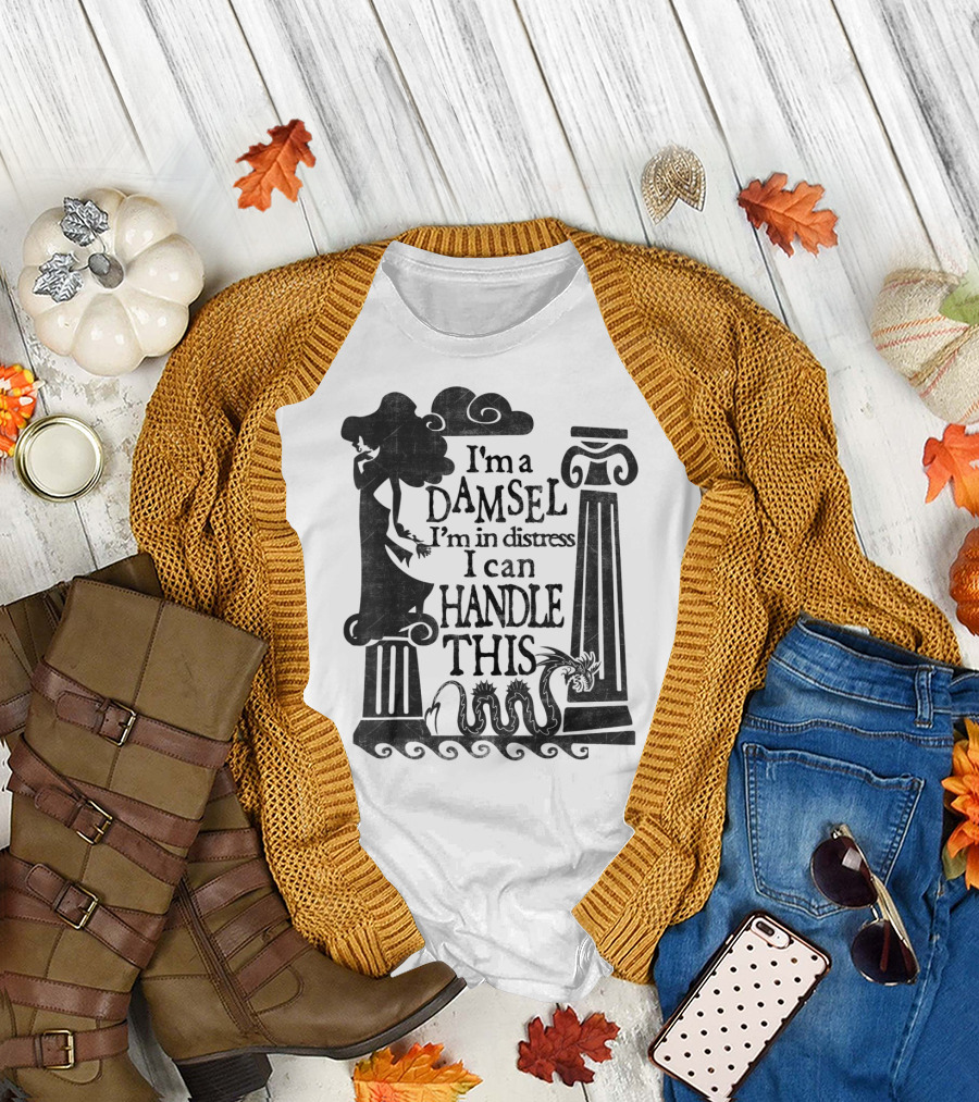 Disney Hercules Meg Damsel in Distress I Can Handle This T-Shirt