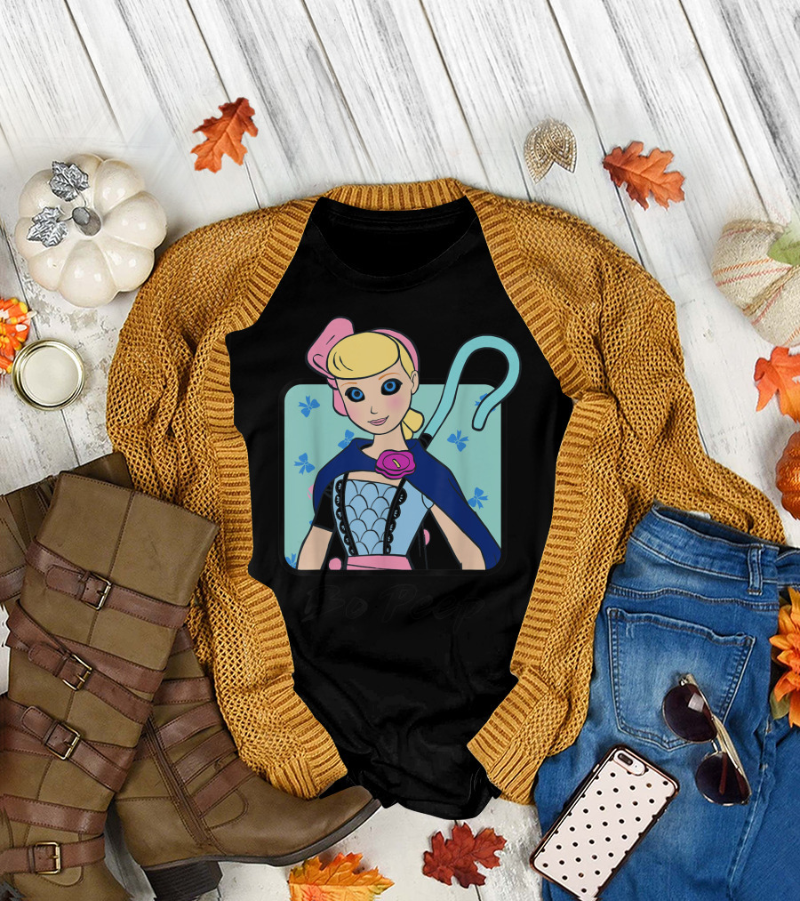 Disney Pixar Toy Story 4 Bo Peep Pastel Colors T-Shirt