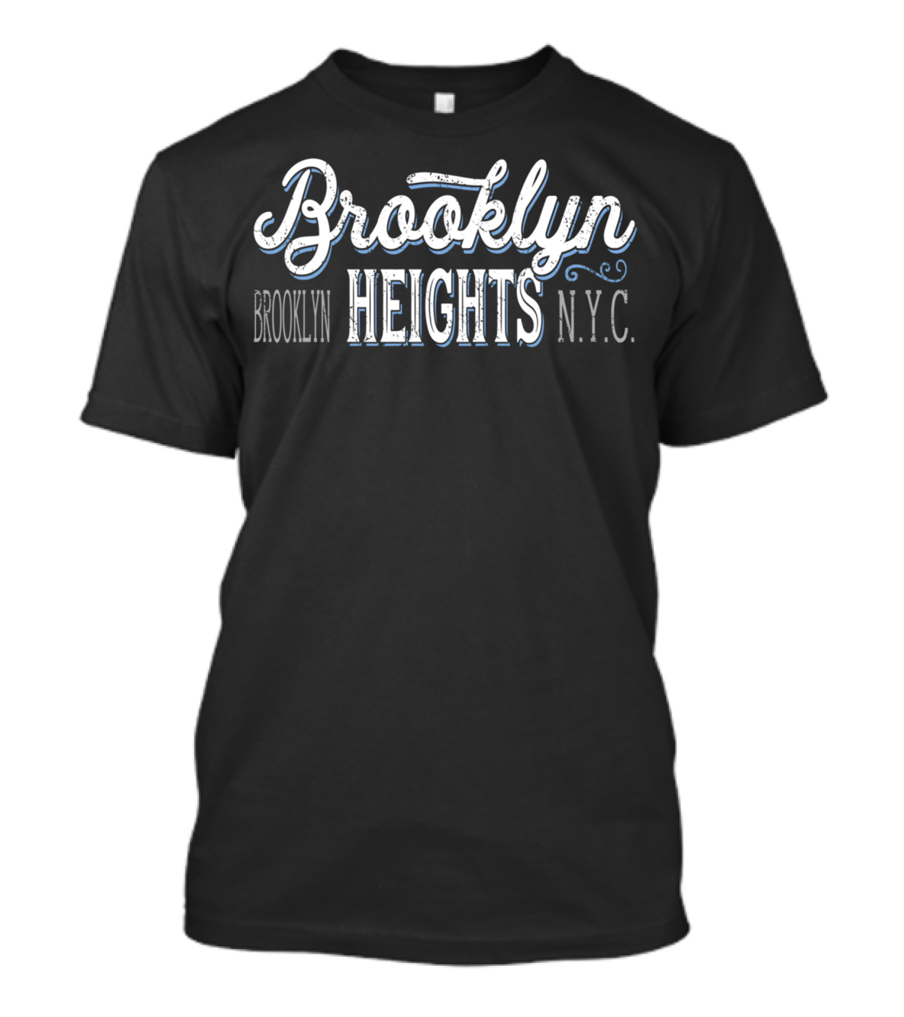 Brooklyn Heights Vintage NYC Style Cool T-Shirt