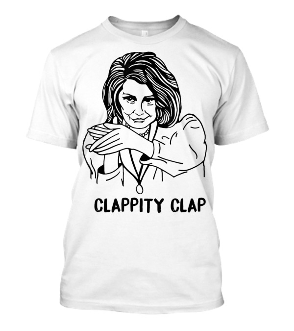 Clappity Clap Antitrump Nancy Pelosi Sotu T-Shirt
