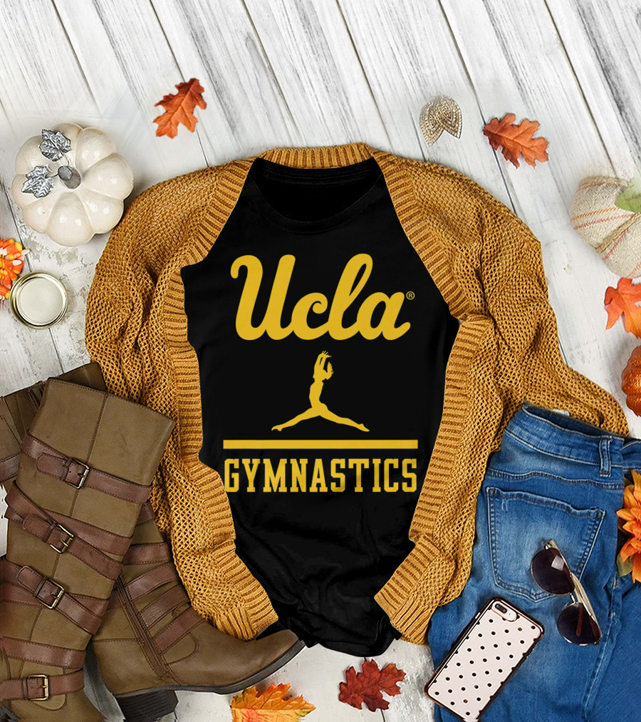 UCLA Gymnastics Yellow T-Shirt