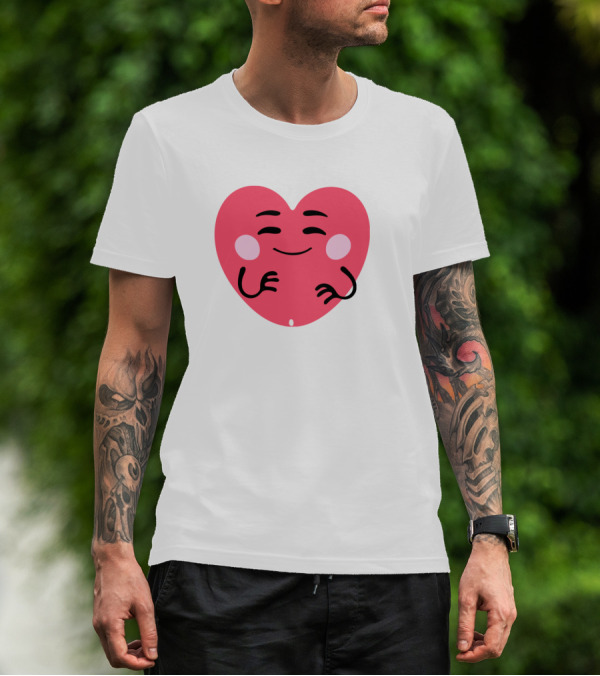 In Isolationship Happy Heart Hugging Itself T-Shirt