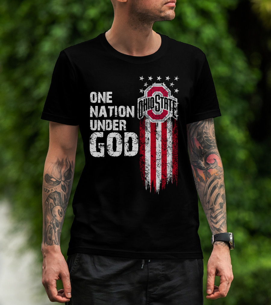 One Nation Under God Ohio State Buckeyes T-Shirt