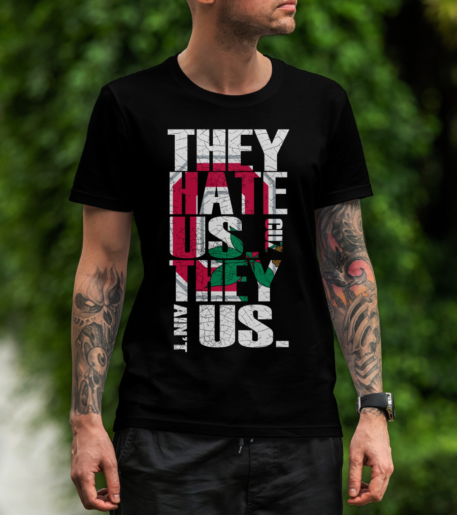 They Hate Us Cause They Aint Us Ohio State Buckeyes T-Shirt