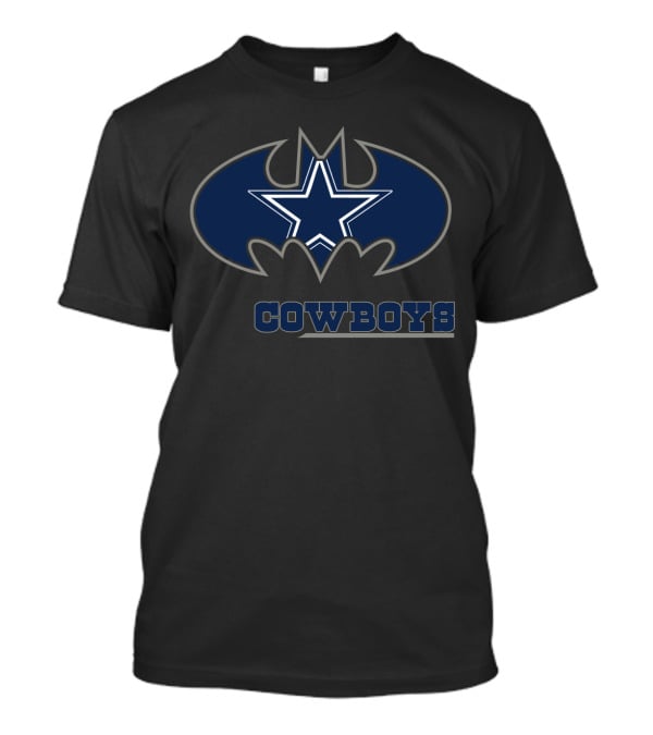 Cowboys Star Logo Batman Symbol T-Shirt