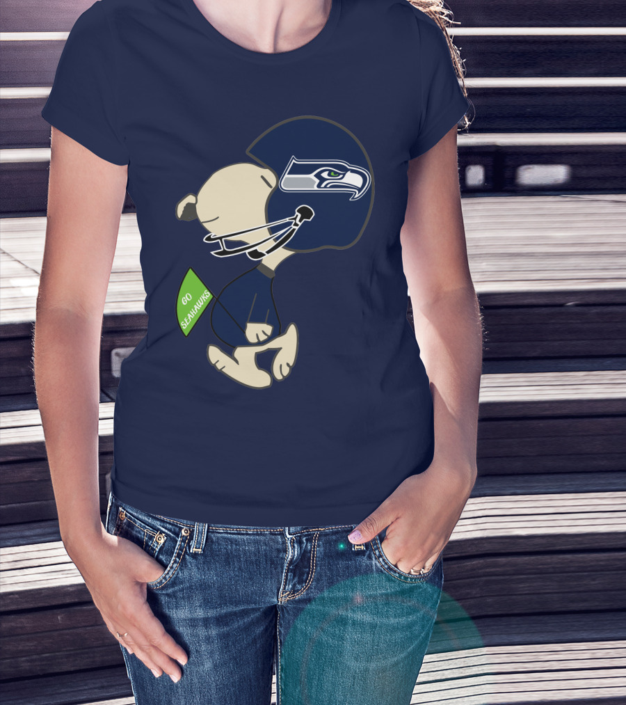 Seattle Seahawks Go Seahawks T-Shirt