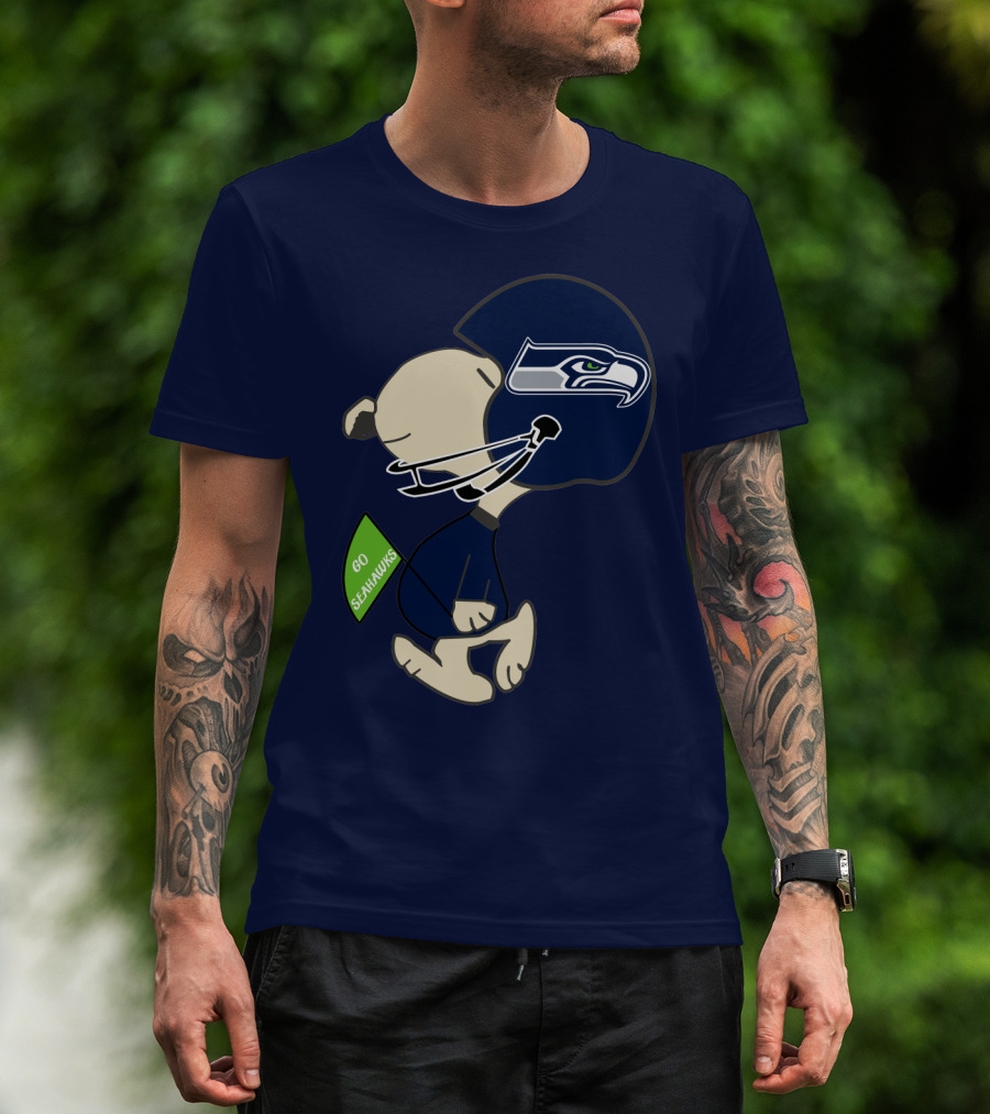 Seattle Seahawks Go Seahawks T-Shirt