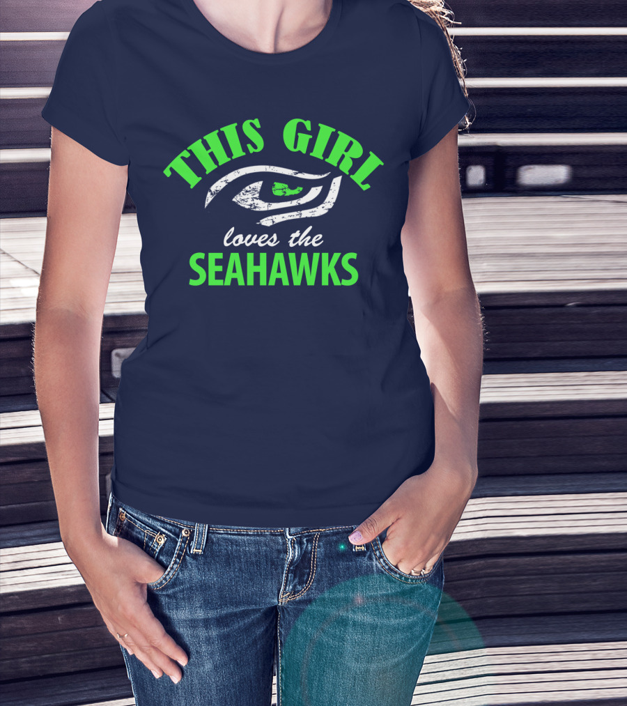This Girl Loves The Seattle Seahawks T-Shirt