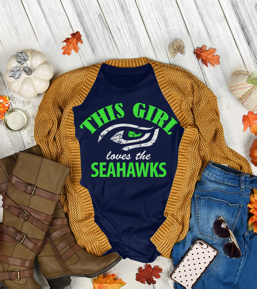 This Girl Loves The Seattle Seahawks T-Shirt