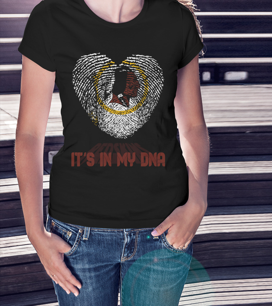 It's In My Dna Washington Redskins T-Shirt