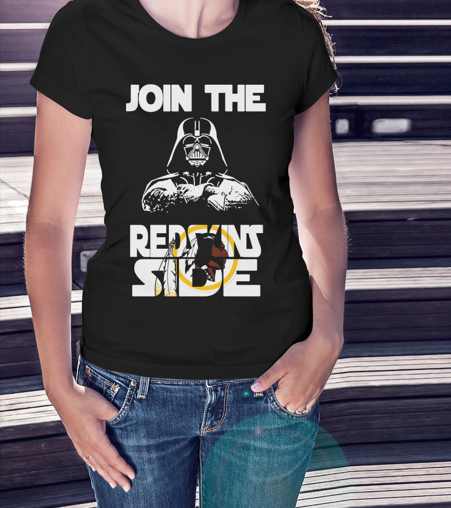 Join The Redskins Side T-Shirt