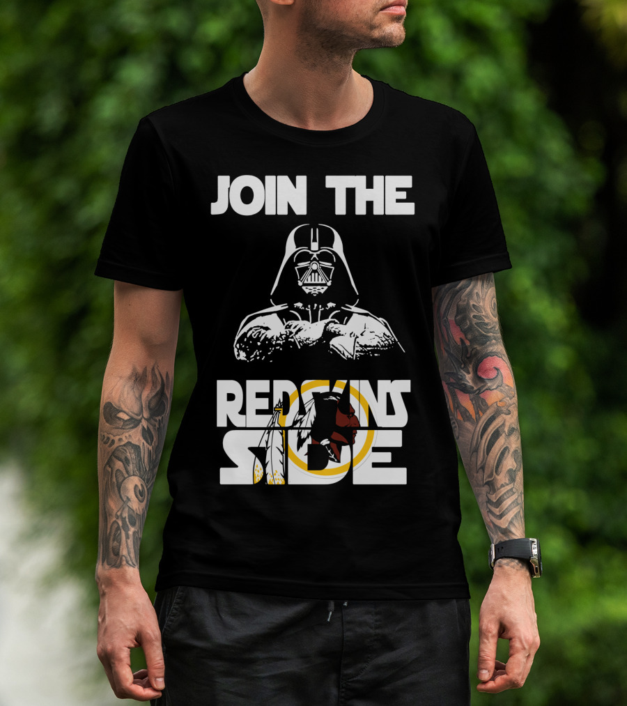 Join The Redskins Side T-Shirt