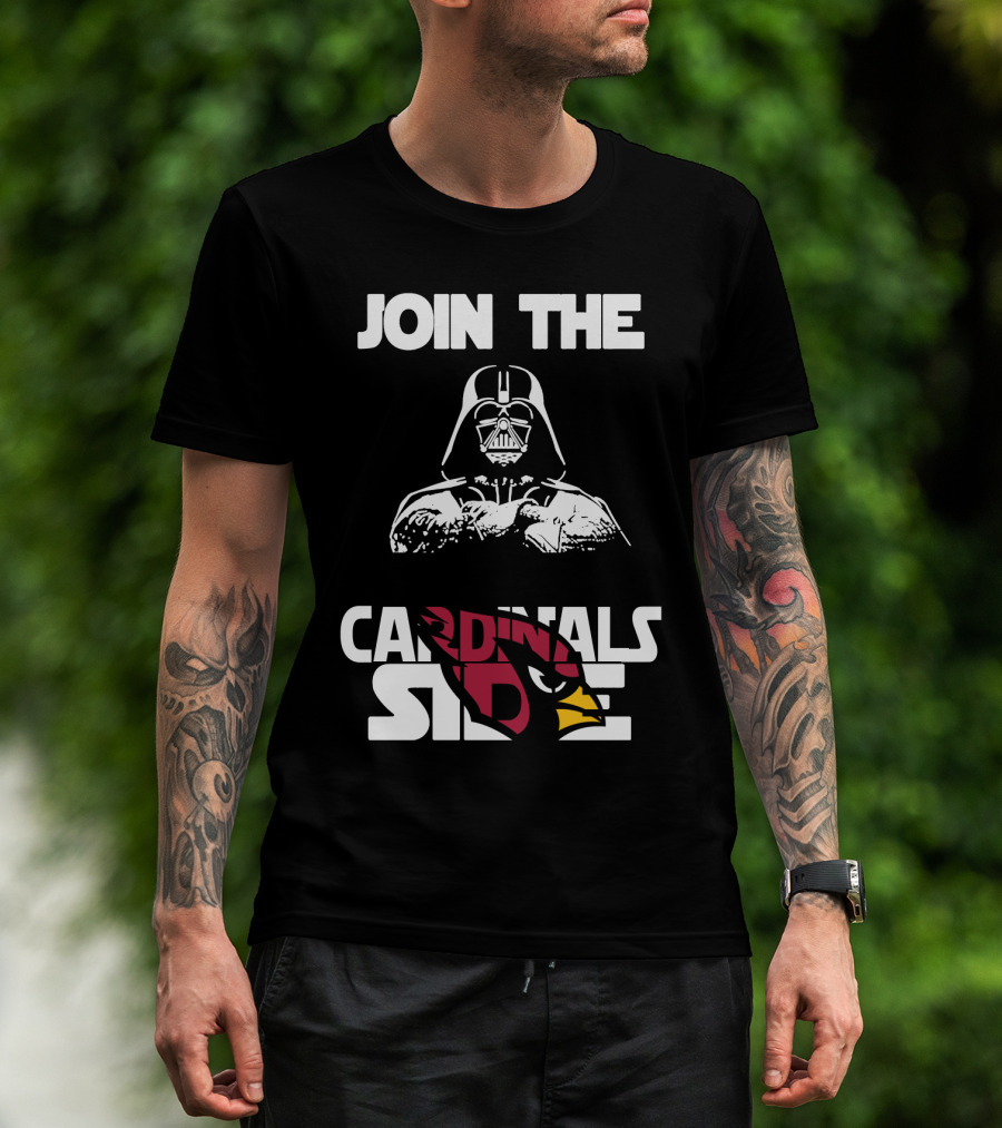 Join The Cardinals Side Arizona Cardinals T-Shirt