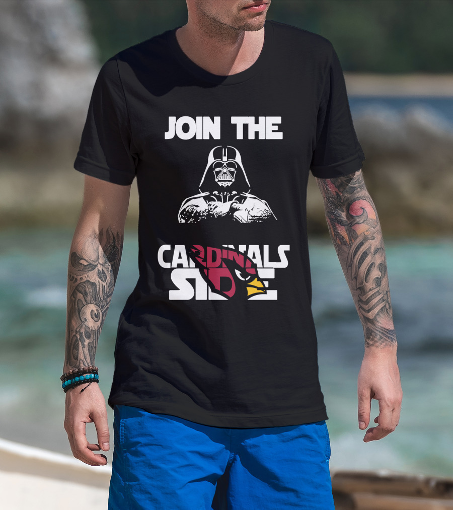 Join The Cardinals Side Arizona Cardinals T-Shirt