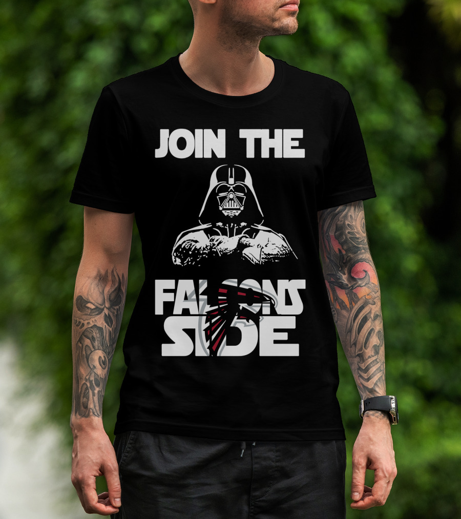 Join The Falcons Side Atlanta Falcons T-Shirt