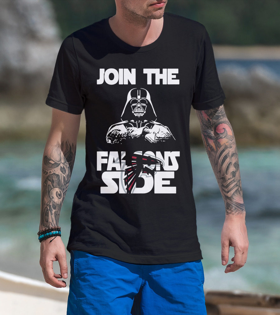 Join The Falcons Side Atlanta Falcons T-Shirt