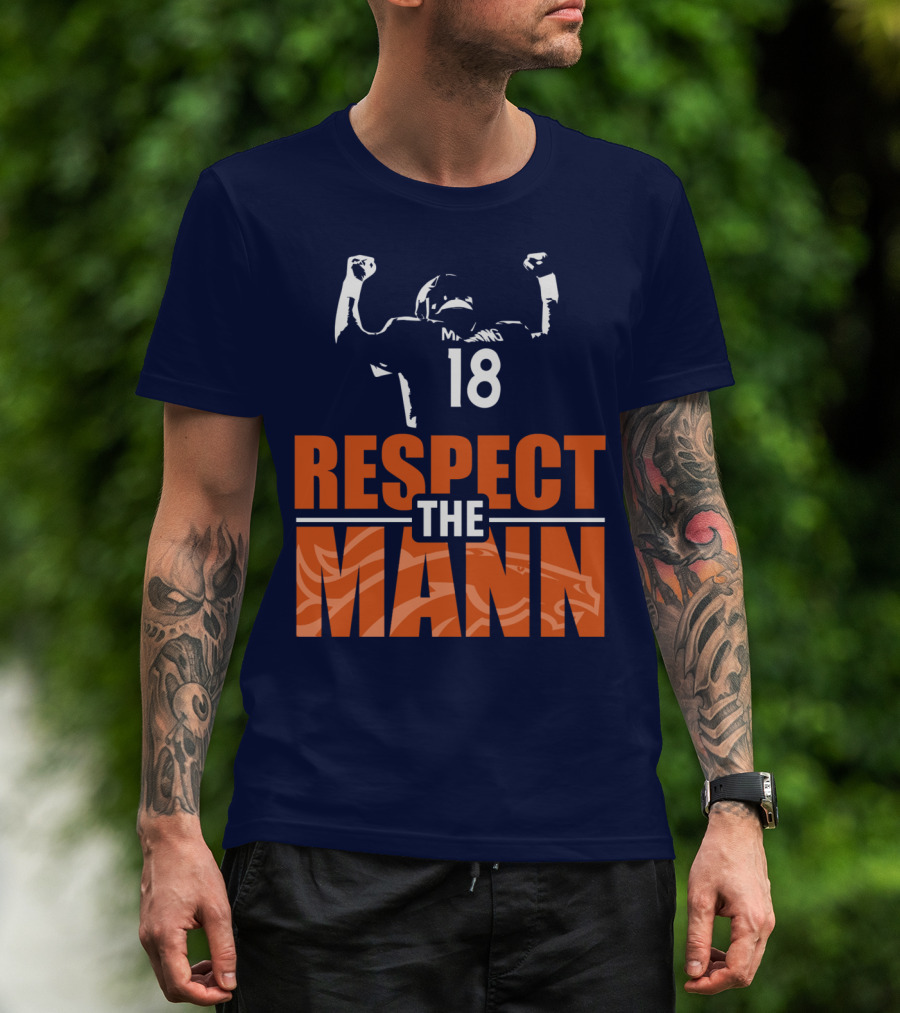 Manning Respect The Mann 18 Denver Broncos T-Shirt