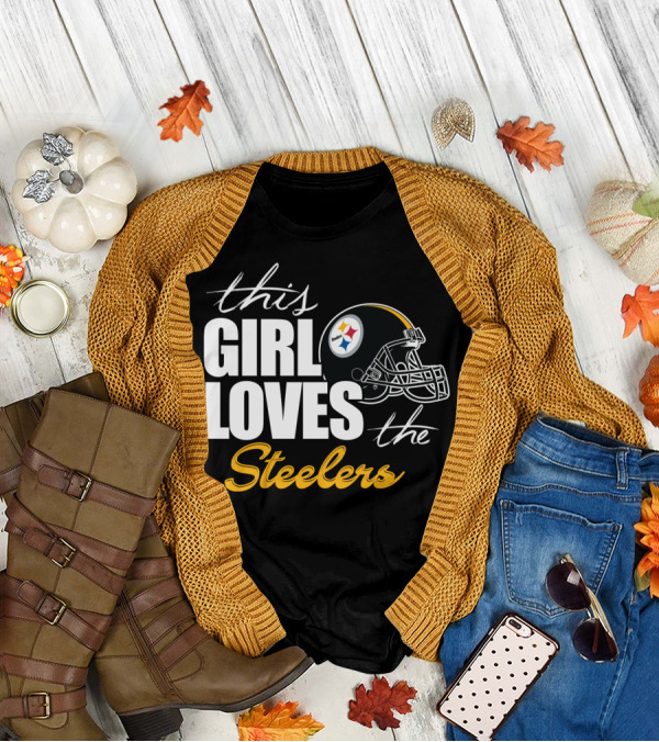 This Girl Loves The Steelers T-Shirt
