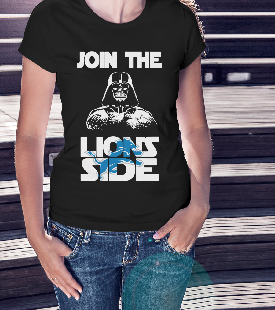 Join The Lions Side Detroit Lions T-Shirt