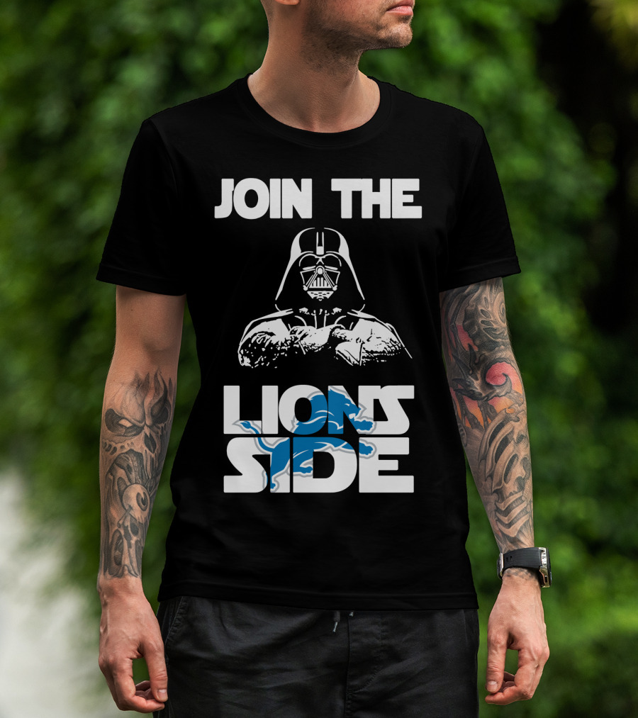 Join The Lions Side Detroit Lions T-Shirt