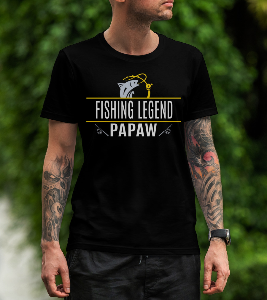 Fishing Legend Papaw Rod And Reel T-Shirt