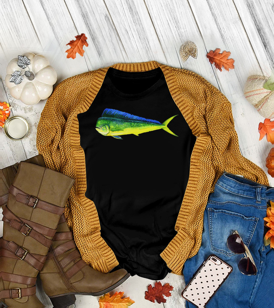 Mahi Mahi Fish Fishing Lover Mahi Fishing T-Shirt