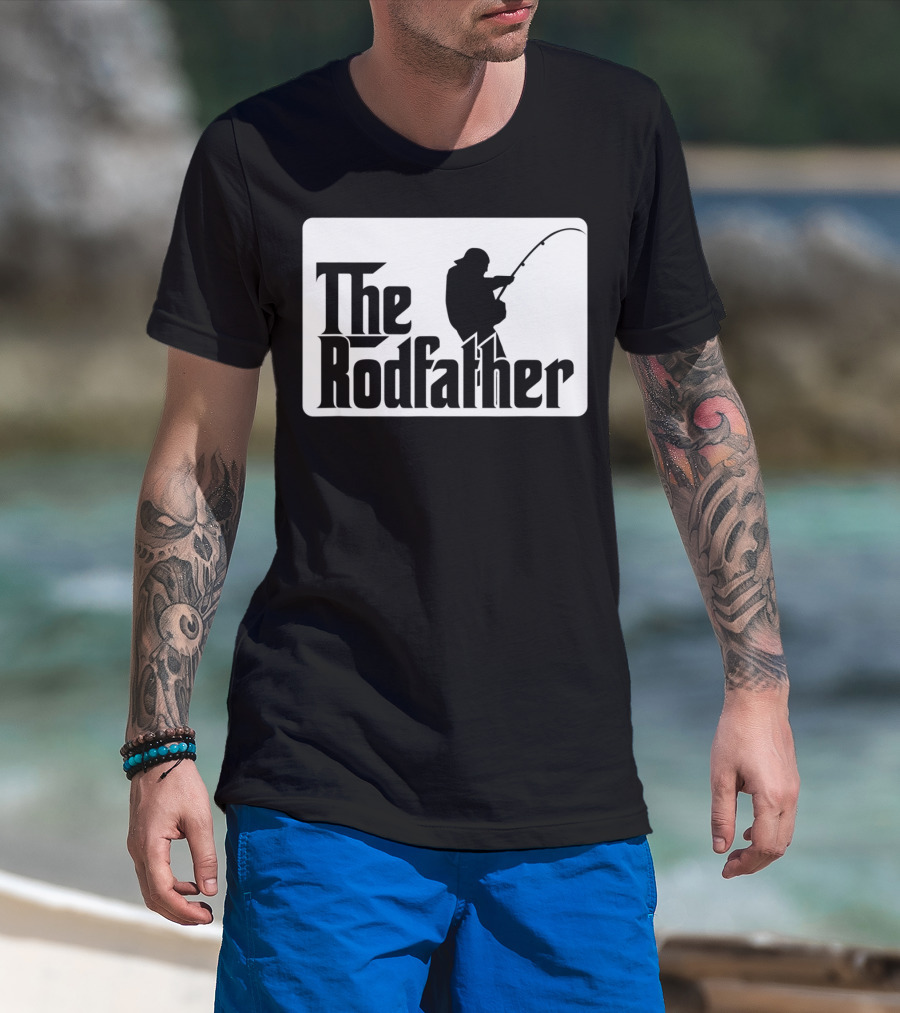 The Rodfather Reel Life Fishing T-Shirt