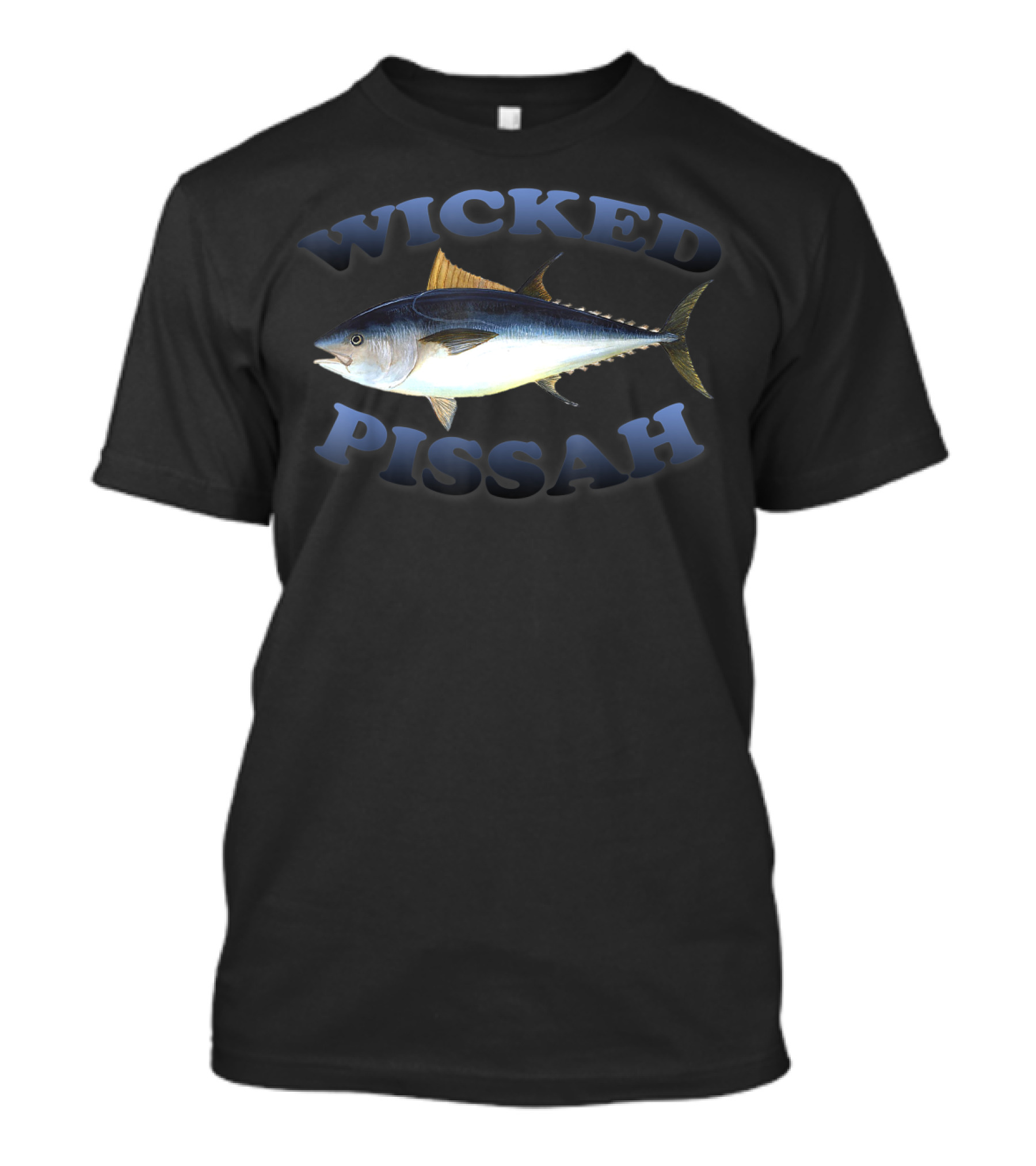 Wicked Pissah Bluefin Tuna Fish Angler T-Shirt