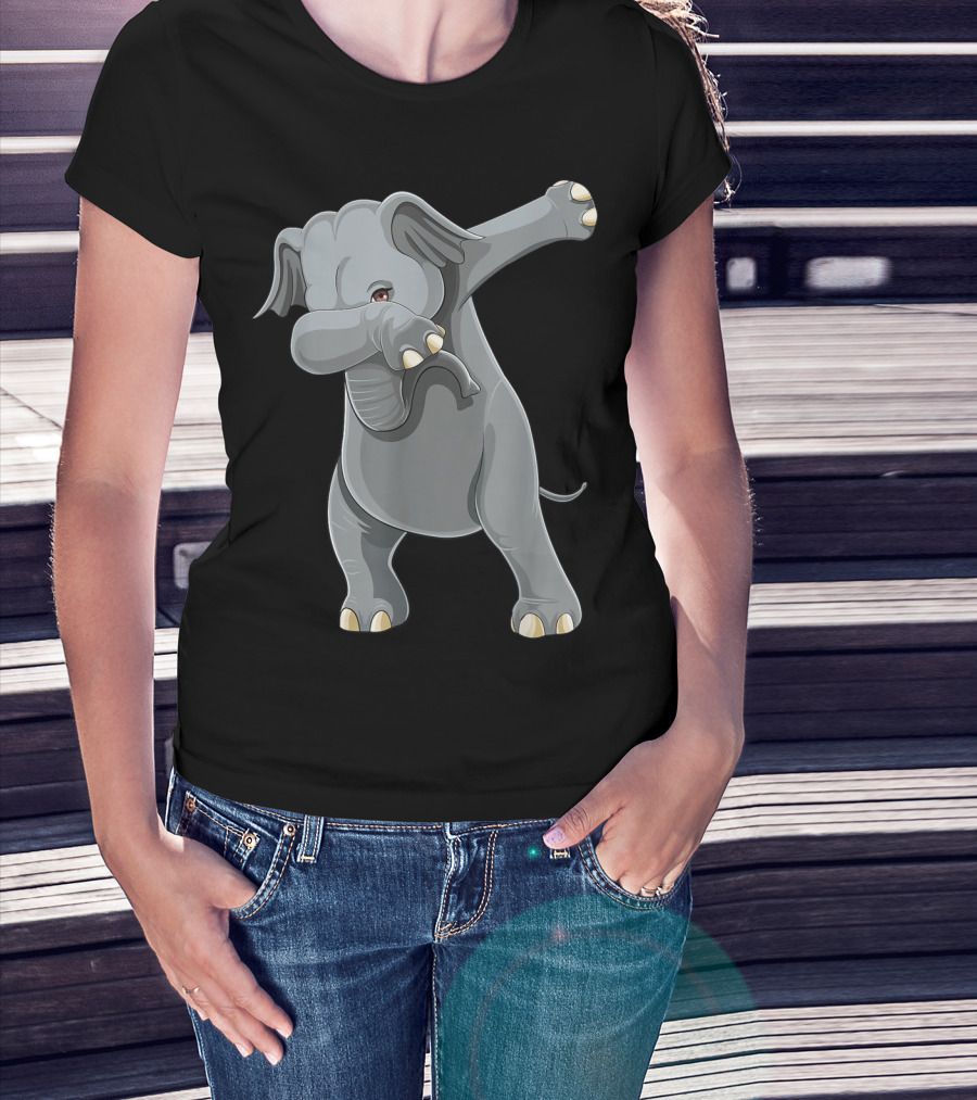 Dabbing Elephant Dab Dance Pose T-Shirt