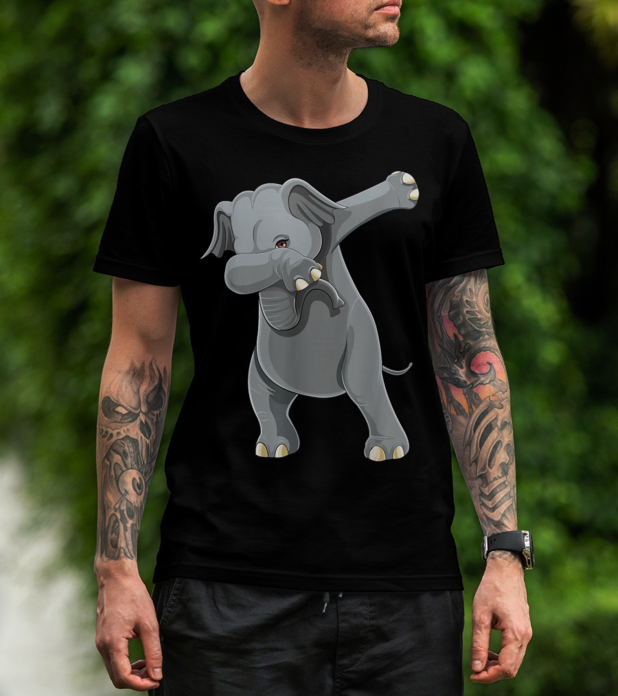 Dabbing Elephant Dab Dance Pose T-Shirt