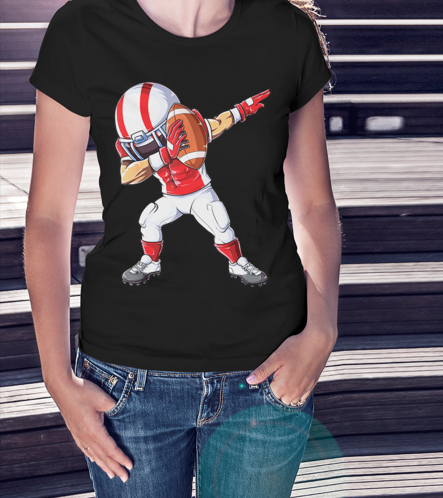 Dabbing Football Player Dab Dance Pose T-Shirt