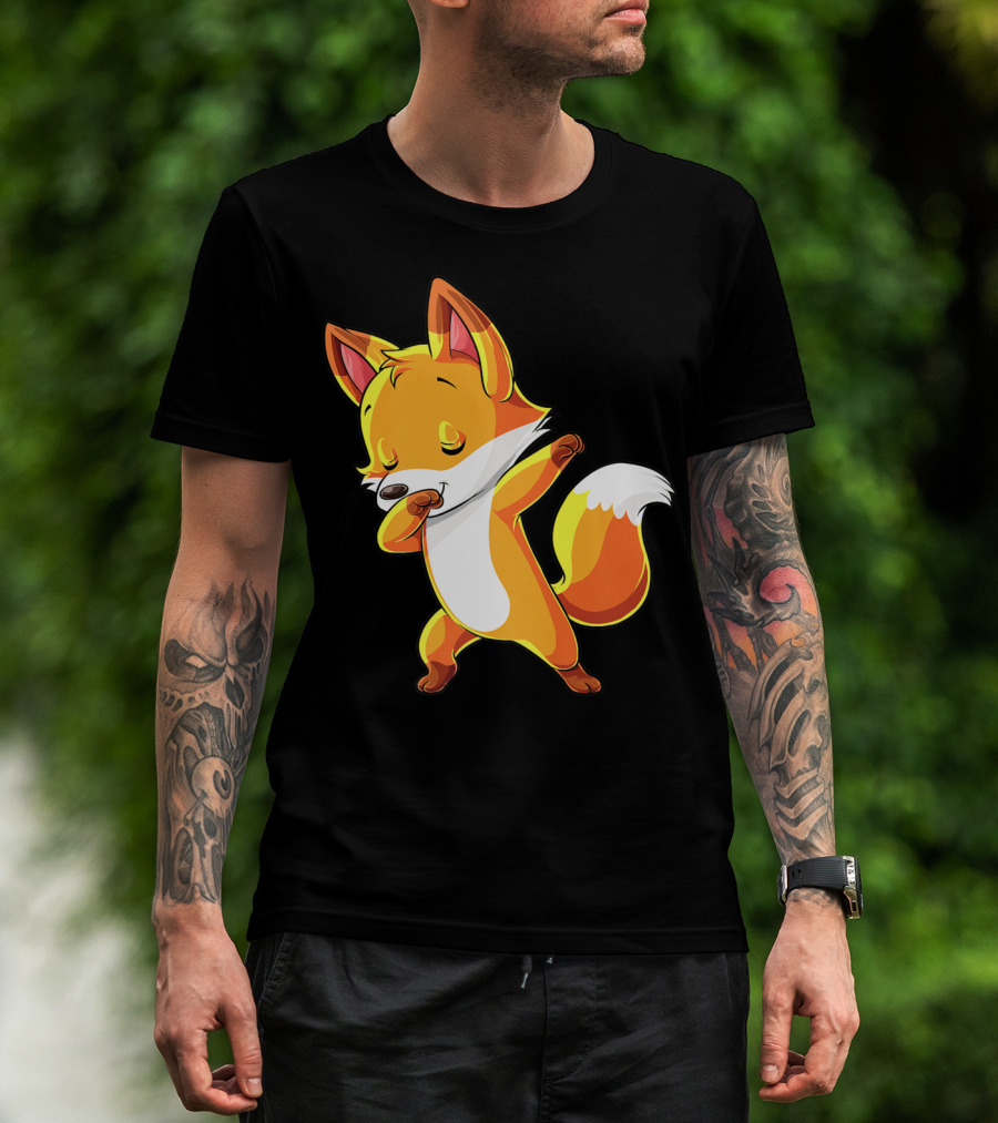 Dabbing Fox Funny Dab Women T-Shirt