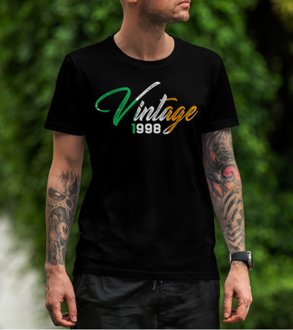 Vintage Irish 1998 21st Birthday St Paddy's Day T-Shirt