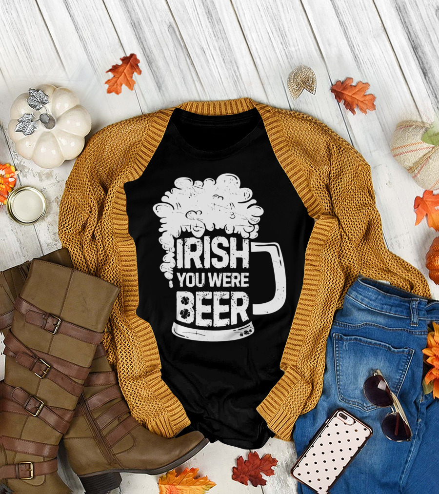 Irish You Were Beer Mug Foam T-Shirt