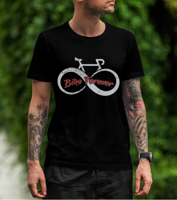 Bicycle Girls Bike Riding Bike Sport Bike Forever T-Shirt