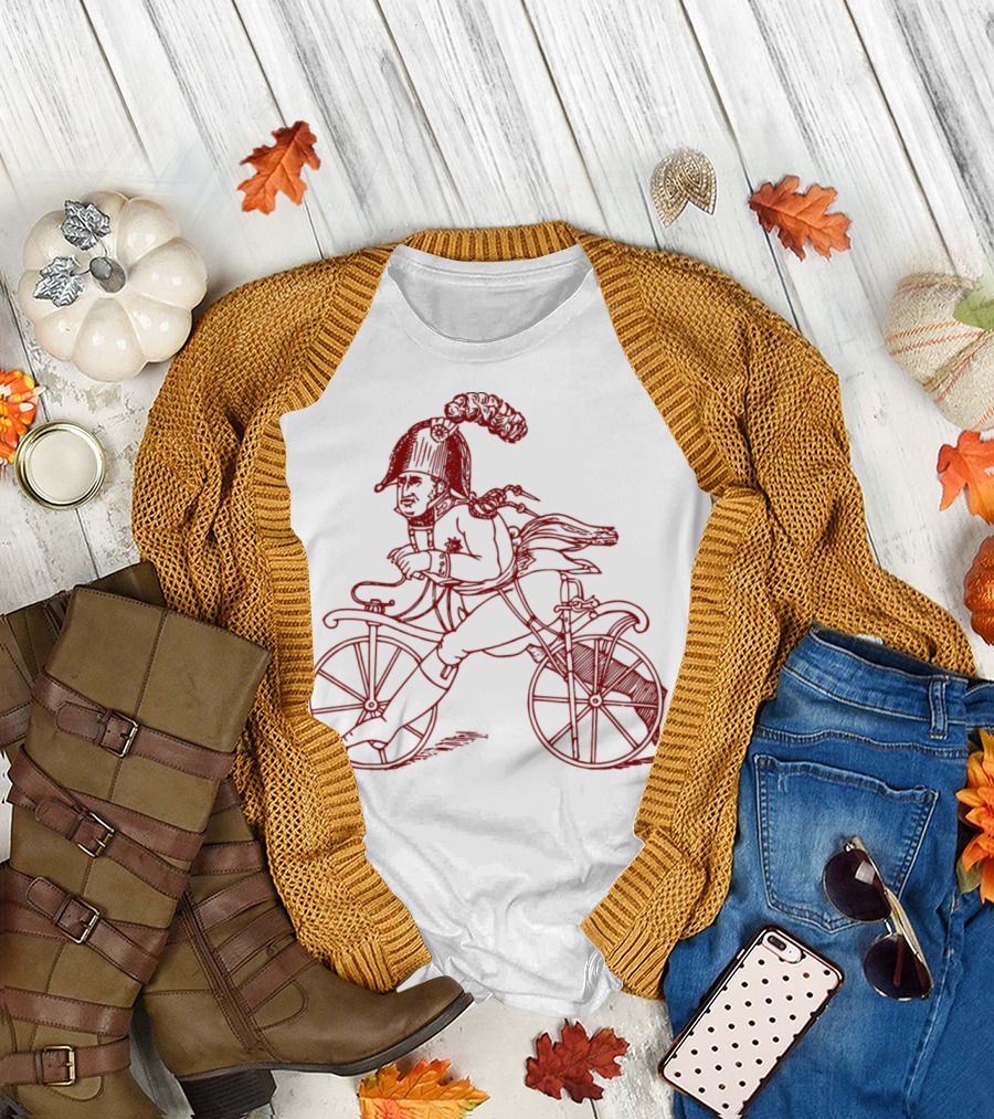 Napoleon France Bicycle Riding T-Shirt
