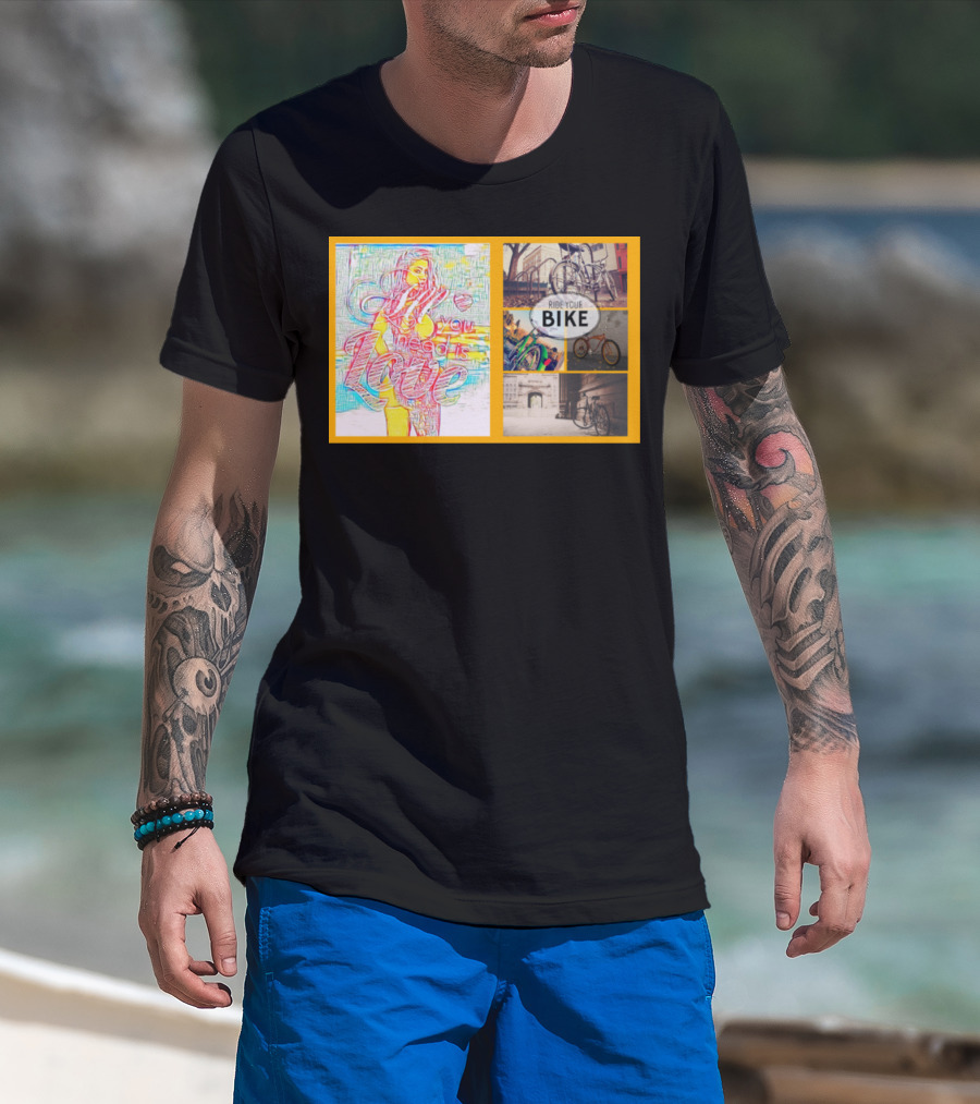 All You Need Is Love Ride Your Bike T-Shirt