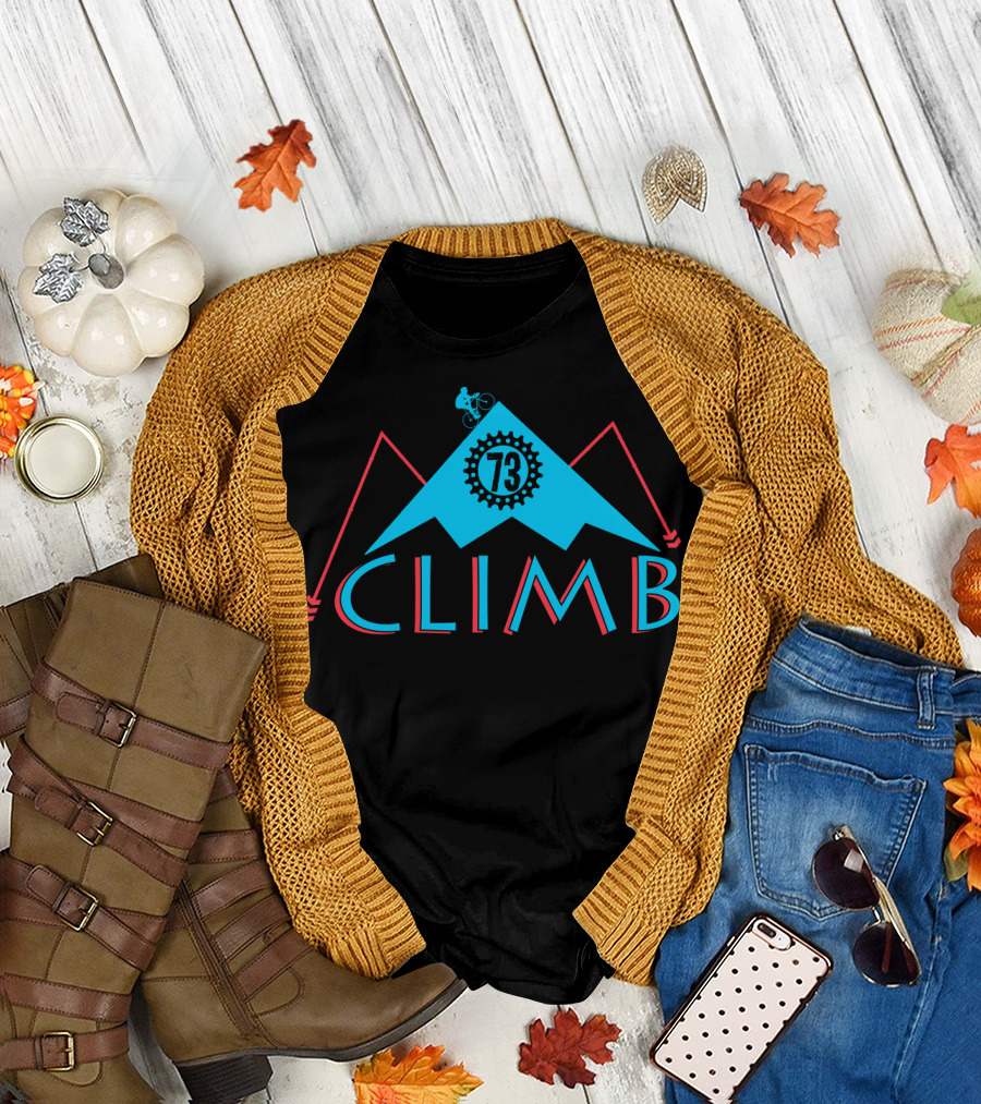 CLIMB 73 Mountain Biking Adventure T-Shirt